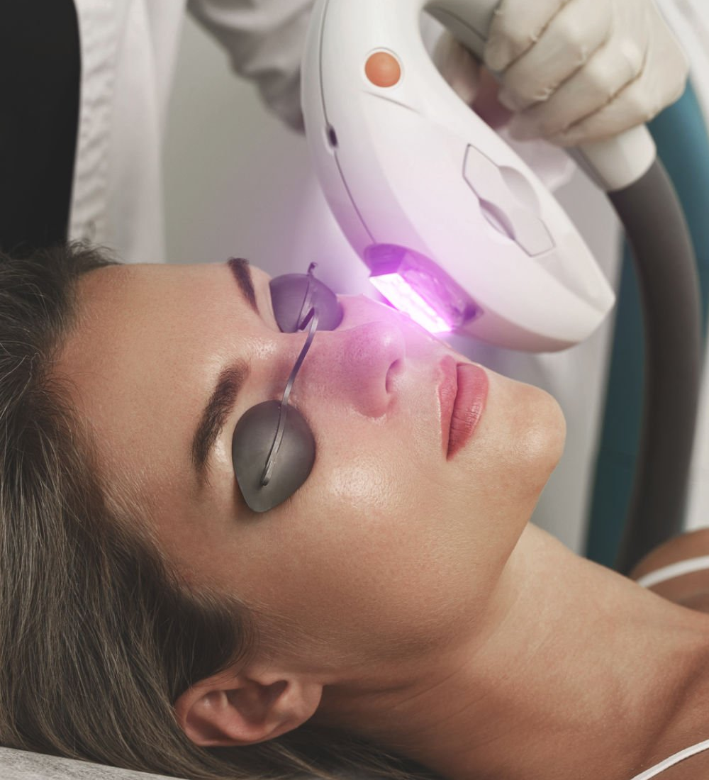 face laser